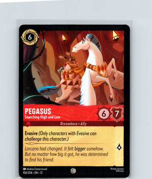 Pegasus - Searching High and Low Common Wilds Unknown 106/204 NM
