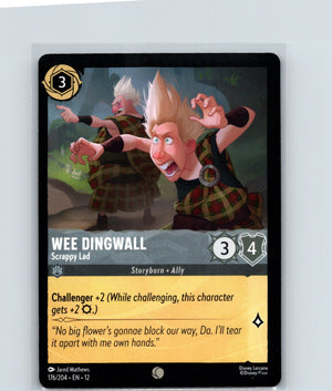 Wee Dingwall - Scrappy Lad Common Wilds Unknown 176/204 NM