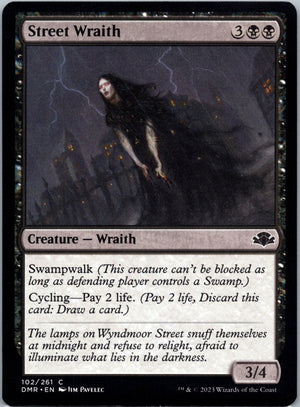 Street Wraith C Dominaria Remastered 102 NM