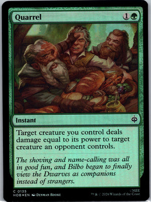 Quarrel Foil C The Hobbit 135 NM