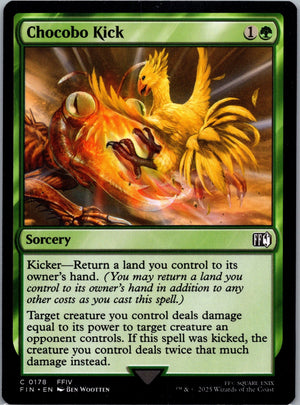 Chocobo Kick C FINAL FANTASY 178 NM
