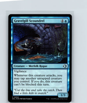 Gravelgill Scoundrel Foil C Lorwyn Eclipsed 53 NM