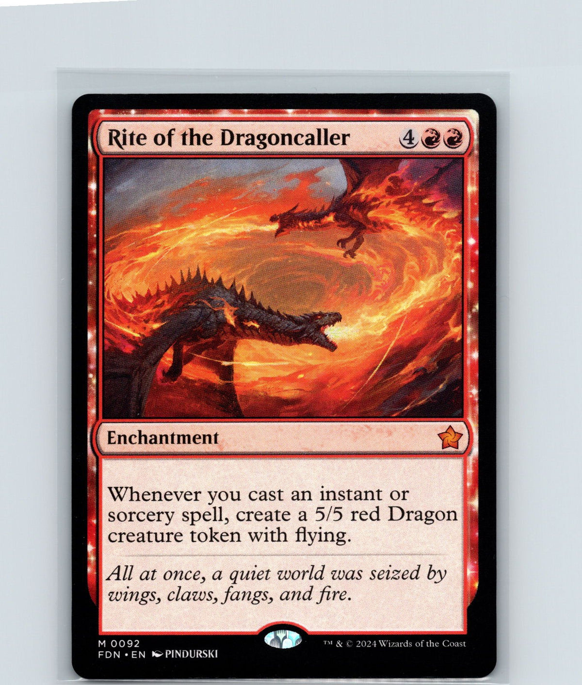 Rite of the Dragoncaller M Foundations 92 NM