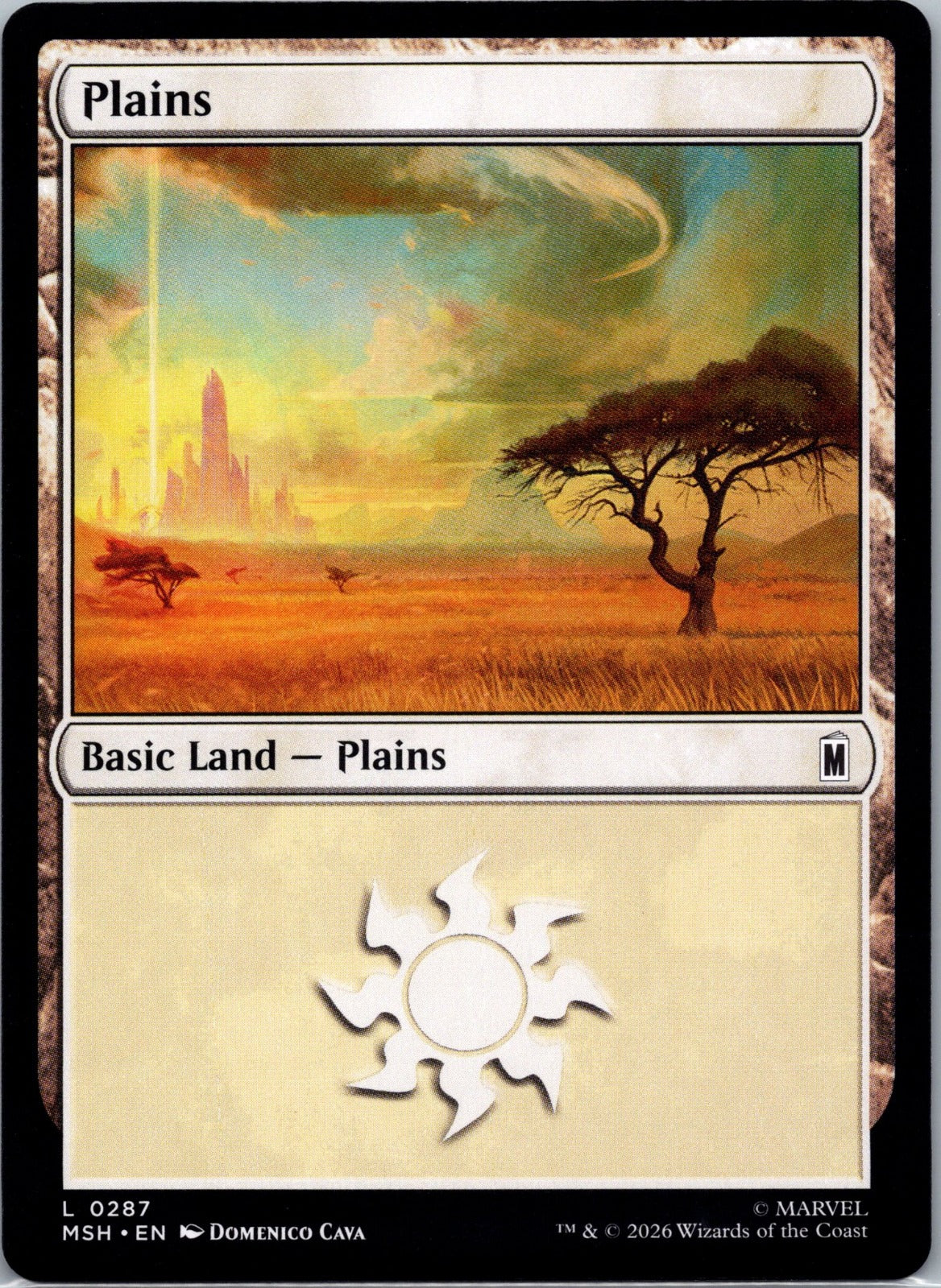 Plains () L Marvel Super Heroes 287 NM