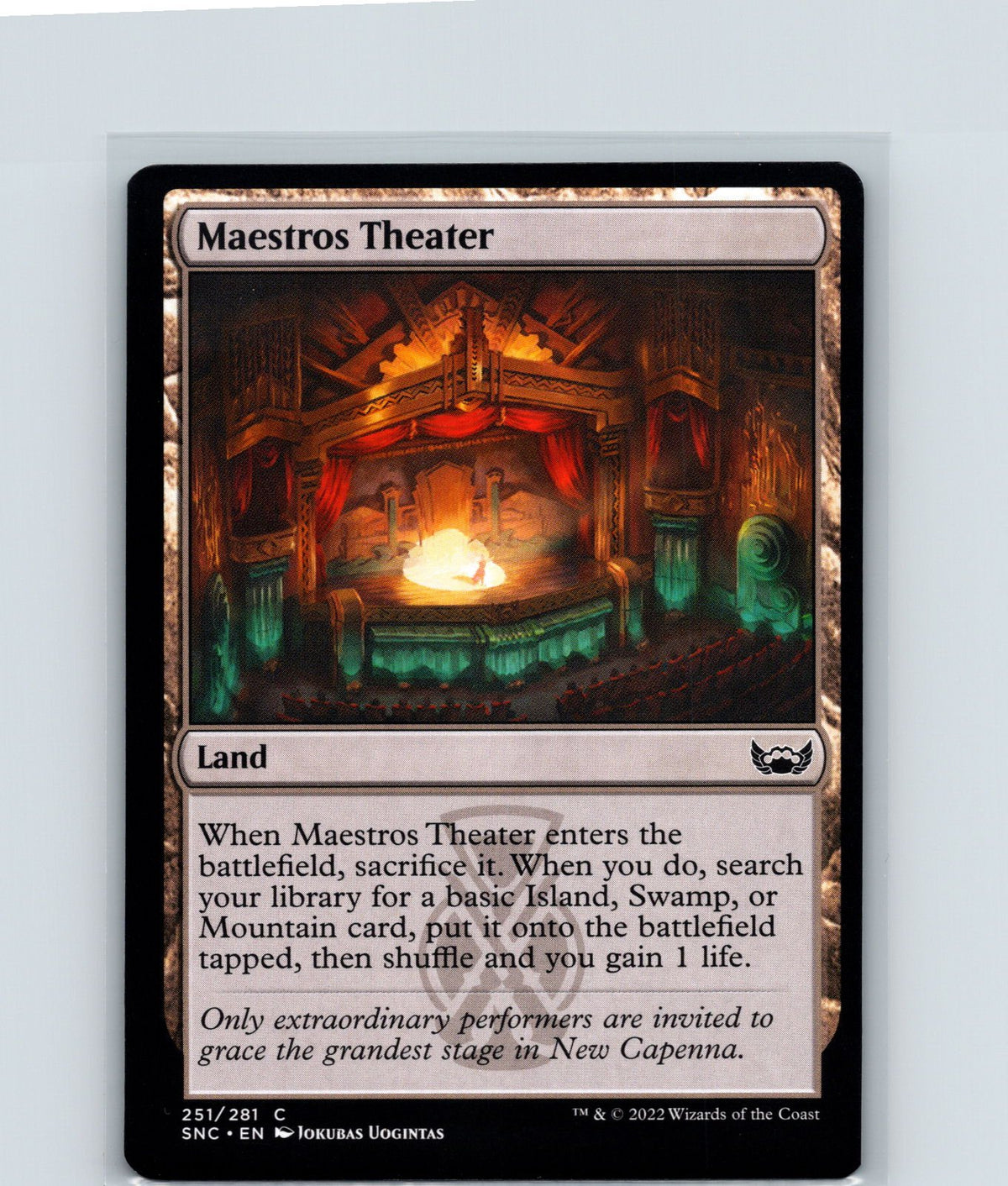 Maestros Theater C Streets of New Capenna 251 NM