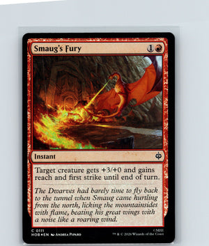 Smaug's Fury Foil C The Hobbit 111 NM