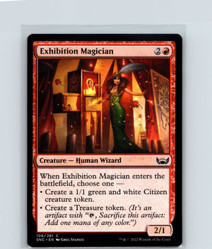 Exhibition Magician C Streets of New Capenna 106 NM