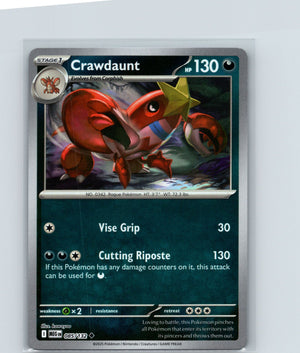 Crawdaunt Uncommon ME01: Mega Evolution 085/132 NM
