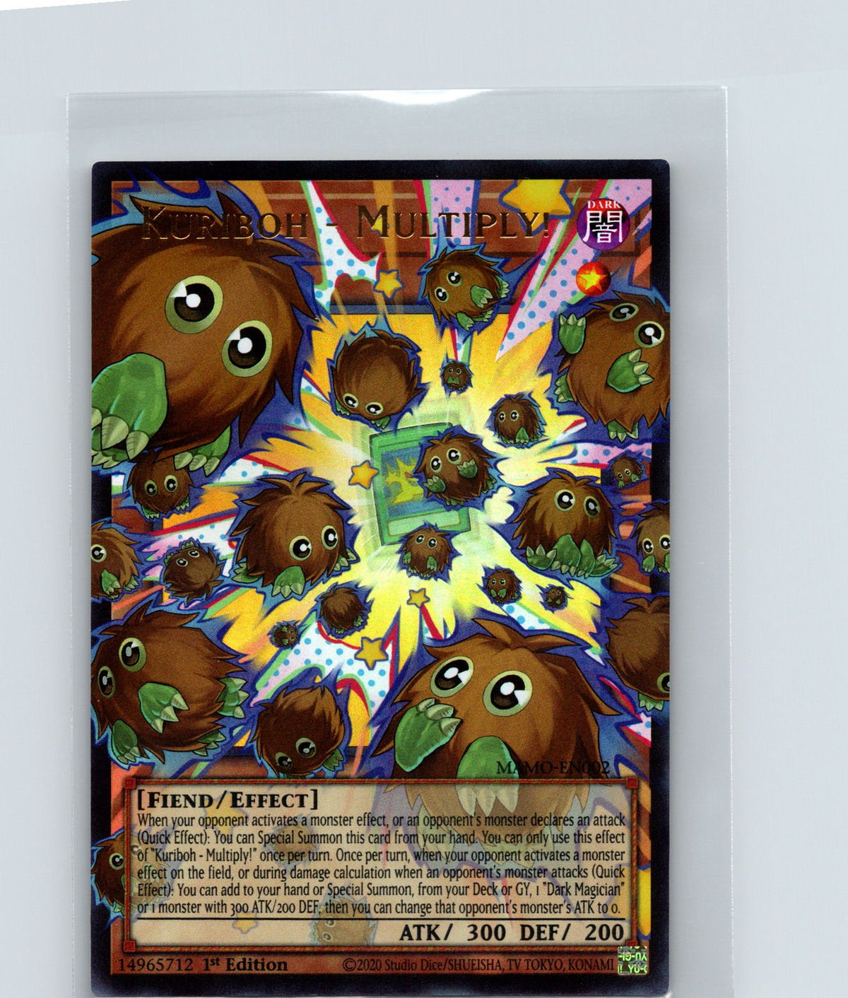 Kuriboh - Multiply! (Extended Art) 1st Edition Ultra Rare MAMO-EN002 NM