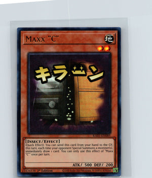 Maxx "C" Ultra Rare Rarity Collection 5 RA05-EN089 NM