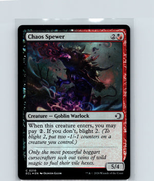 Chaos Spewer Foil C Lorwyn Eclipsed 210 NM