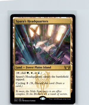 Spara's Headquarters R Streets of New Capenna 257 NM