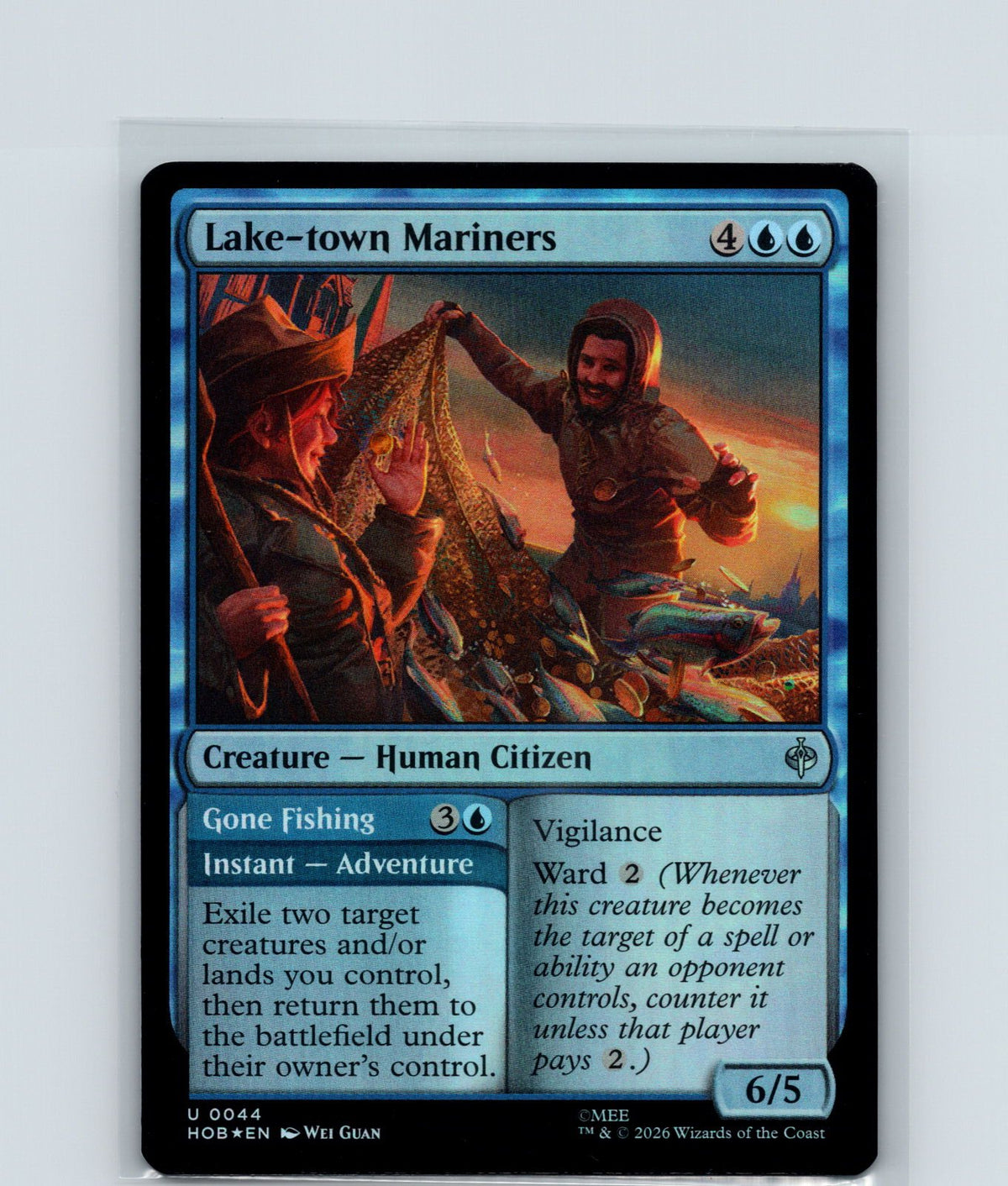 Lake-town Mariners Foil U The Hobbit 44 NM
