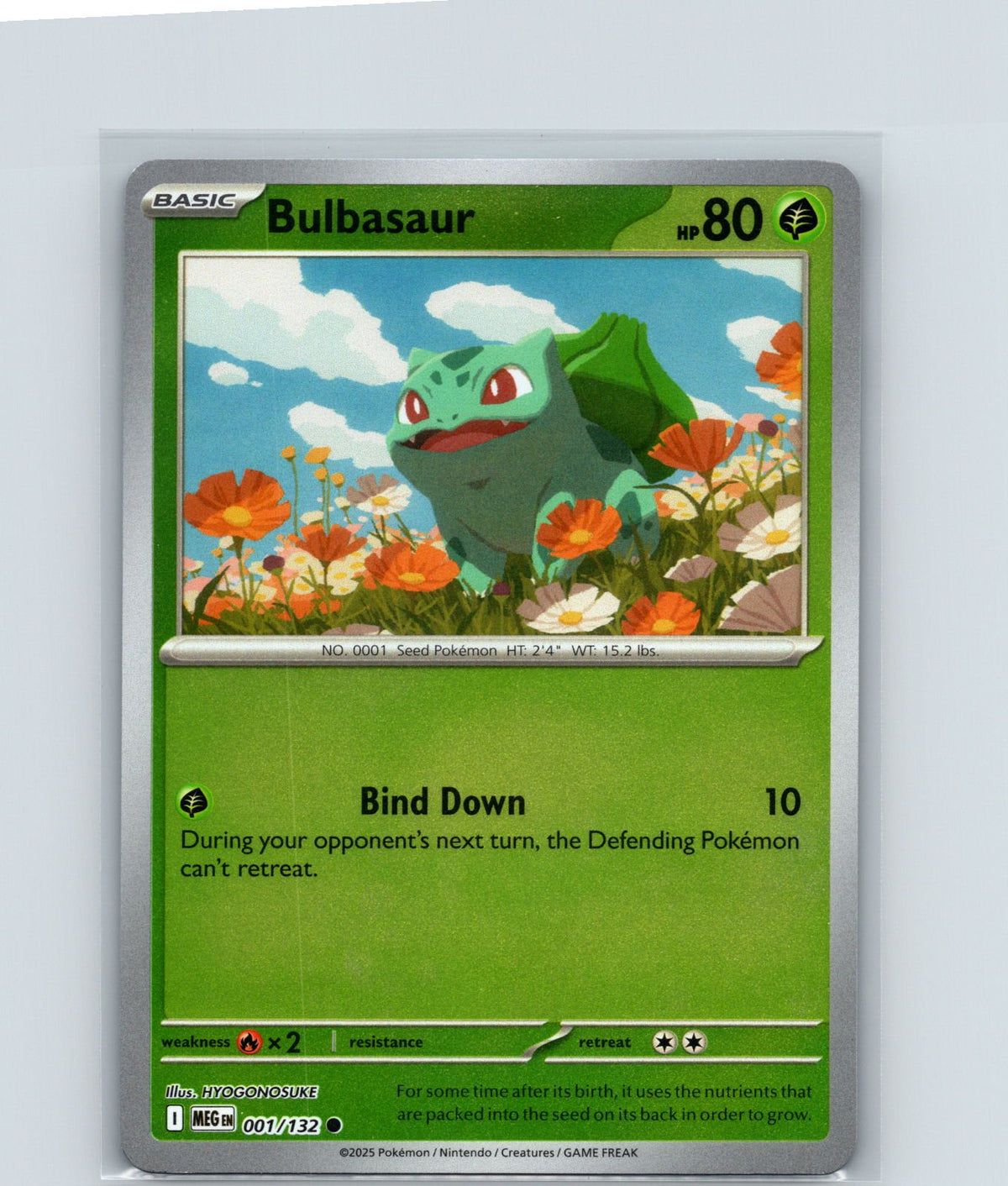 Bulbasaur Common ME01: Mega Evolution 001/132 NM
