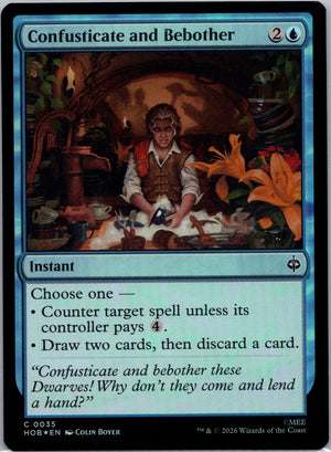 Confusticate and Bebother Foil C The Hobbit 35 NM
