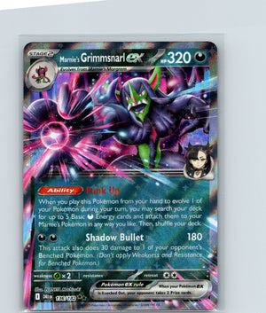 Marnie's Grimmsnarl ex Holo Double Rare SV10: Destined Rivals 136/182 NM