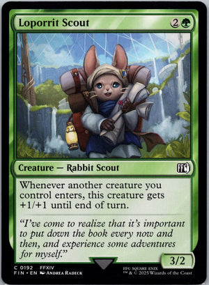 Loporrit Scout C FINAL FANTASY 192 NM