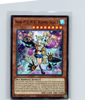 Noh-P.U.N.K. Rising Scale 1st Ed Ultra Rare Magnificent Monsters MAMO-EN058 NM