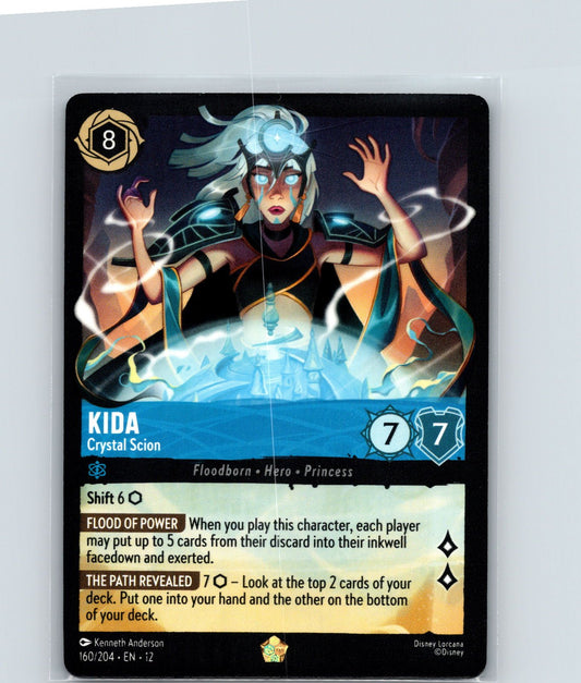 Kida - Crystal Scion Legendary Wilds Unknown 160/204 NM