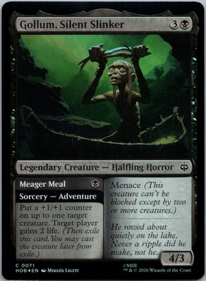 Gollum, Silent Slinker Foil C The Hobbit 71 NM