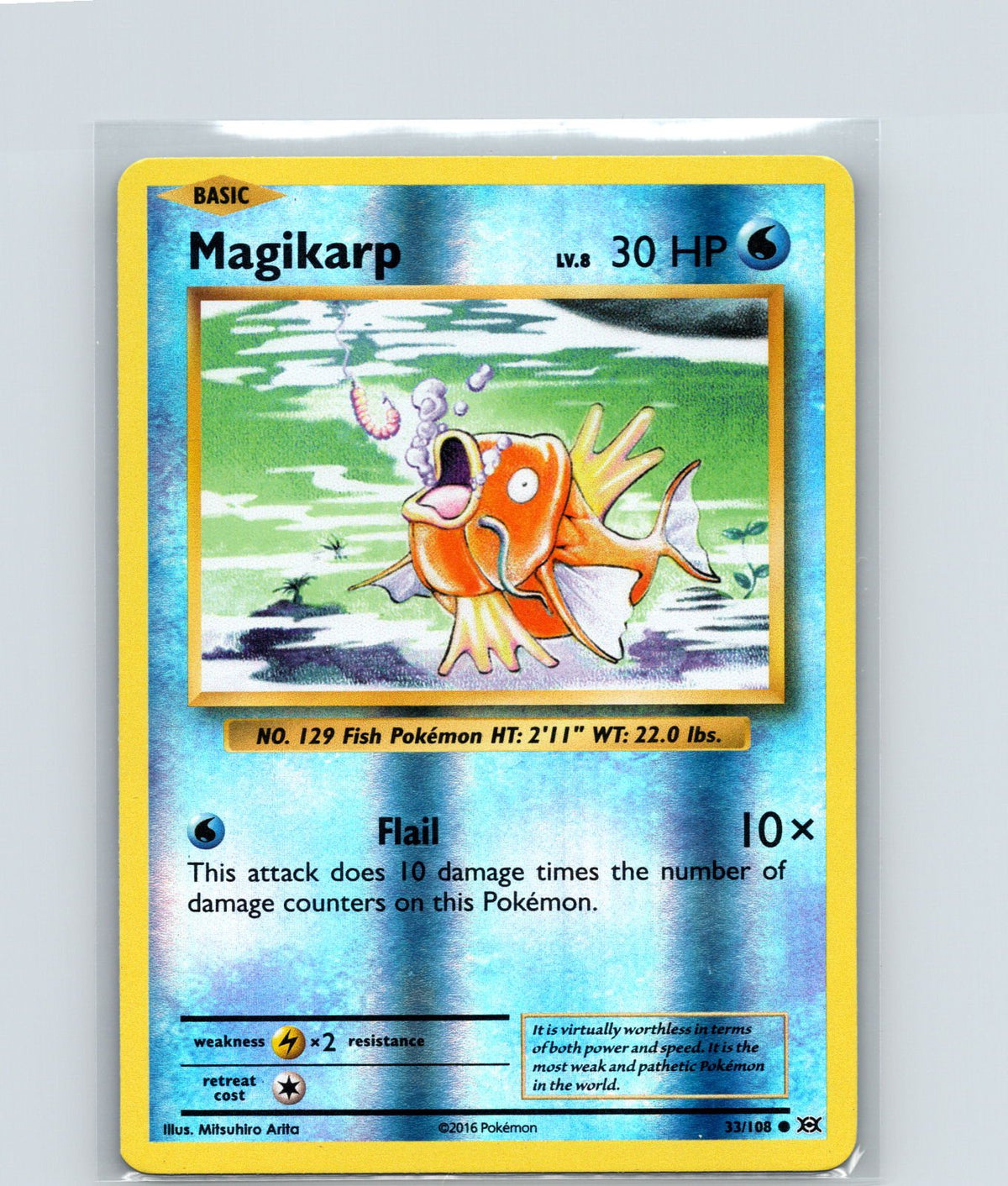 Magikarp Common XY - Evolutions 33/108 LP