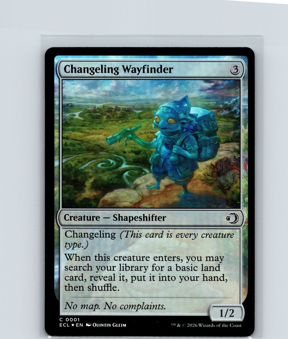 Changeling Wayfinder Foil C Lorwyn Eclipsed 1 NM