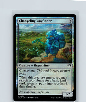 Changeling Wayfinder Foil C Lorwyn Eclipsed 1 NM
