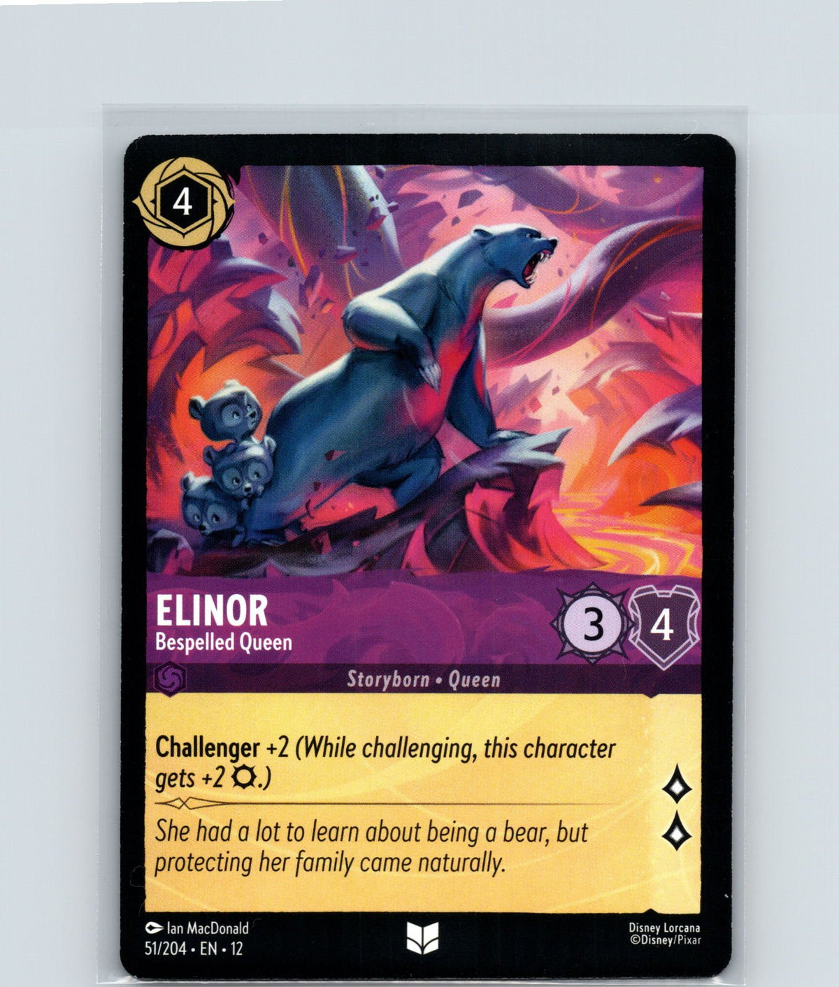 Elinor - Bespelled Queen Uncommon Wilds Unknown 51/204 NM