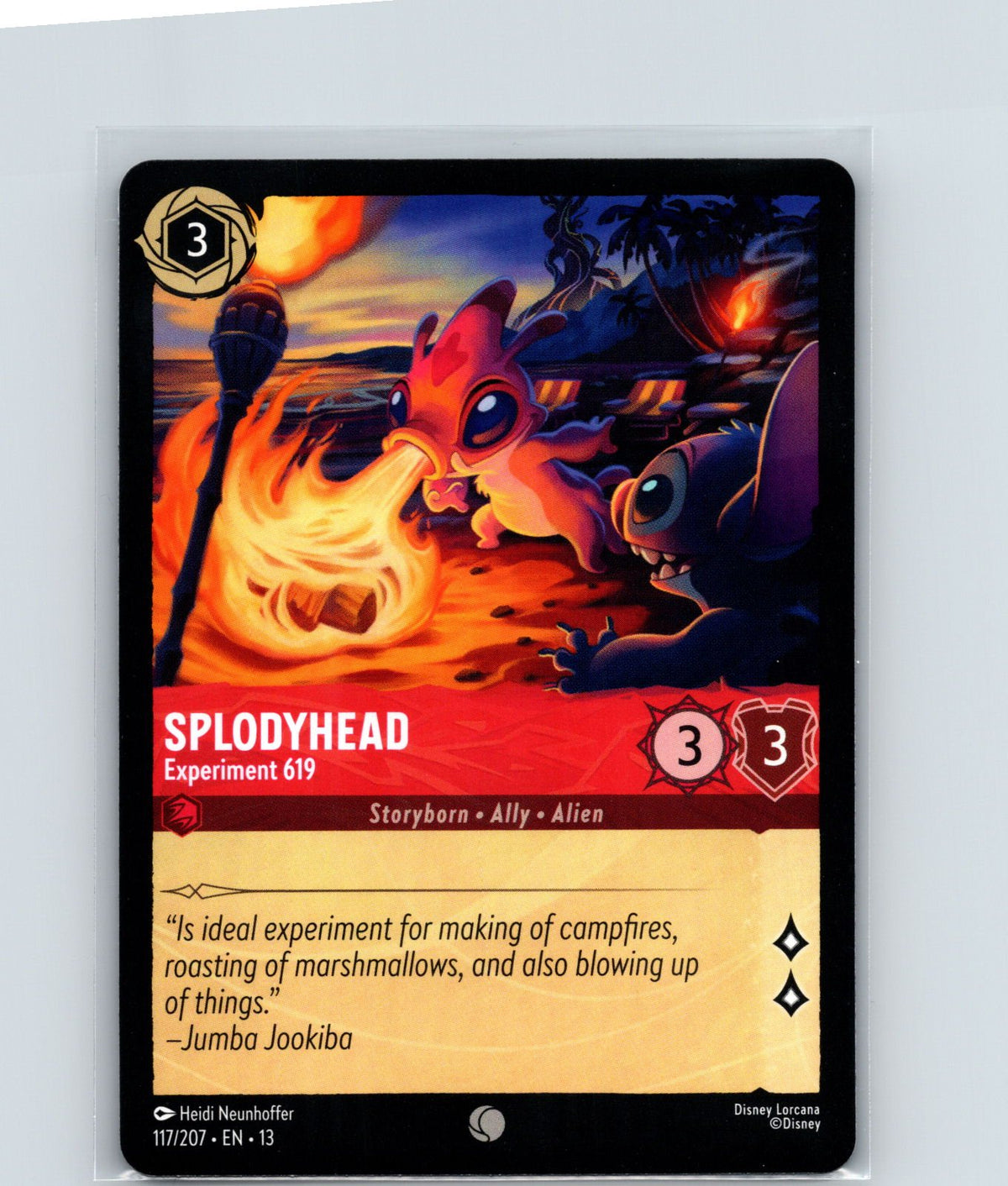 Splodyhead - Experiment 619 Common Attack of the Vine! 117/207 NM