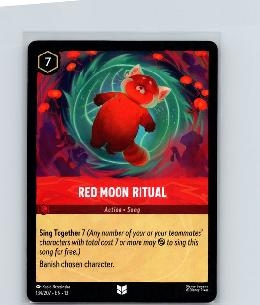 Red Moon Ritual Uncommon Attack of the Vine! 134/207 NM