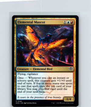 Elemental Mascot C Secrets of Strixhaven 185 NM