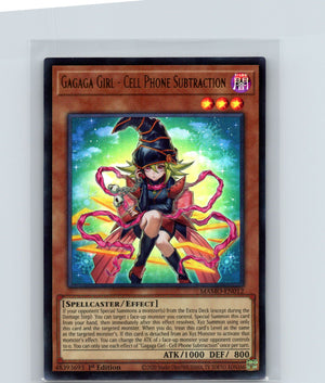 Gagaga Girl - Cell Phone Subtraction 1st Edition Ultra Rare MAMO-EN012 NM