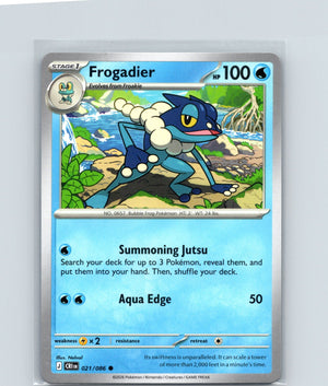 Frogadier Common ME04: Chaos Rising 021/086 NM