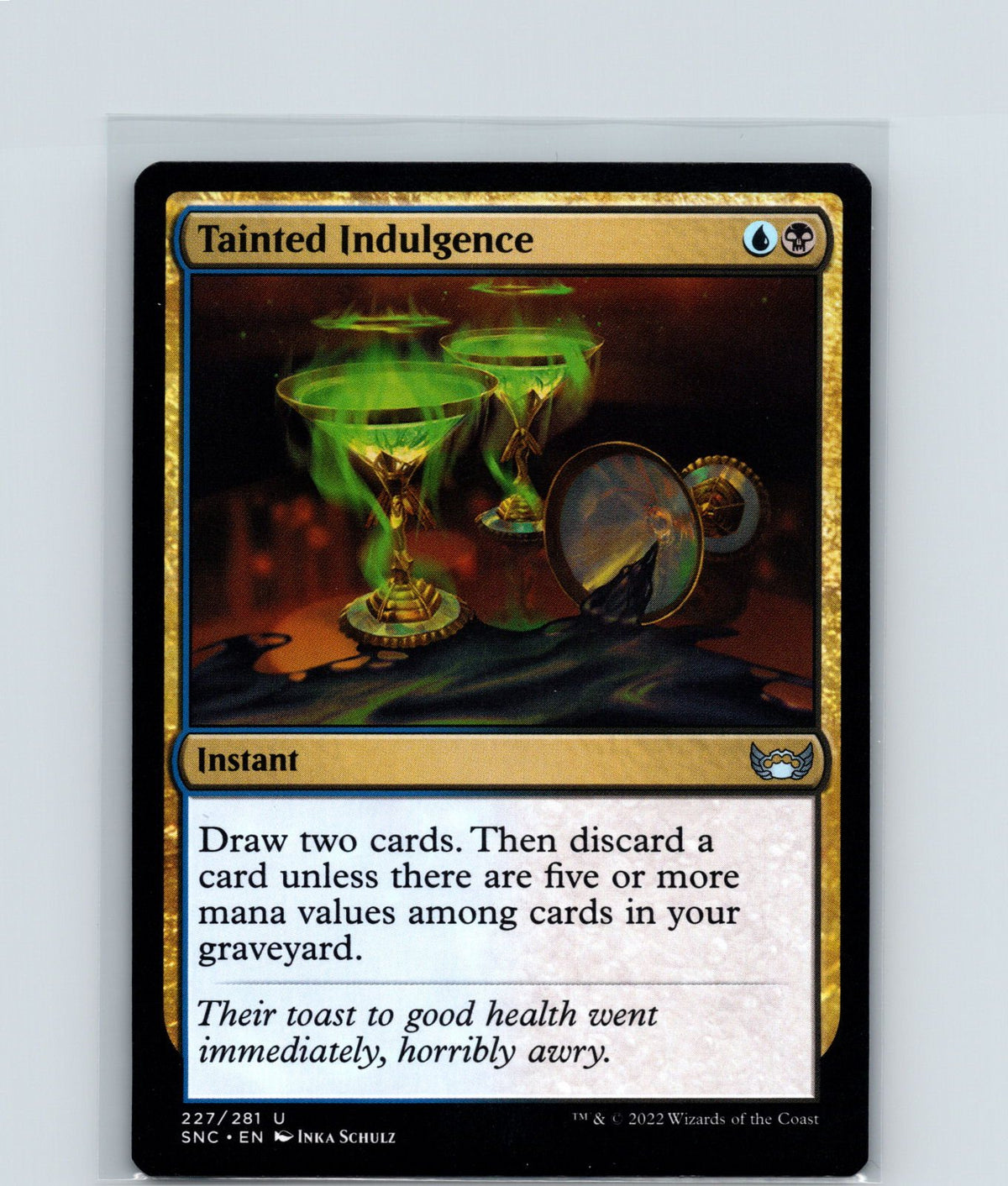 Tainted Indulgence U Streets of New Capenna 227 NM