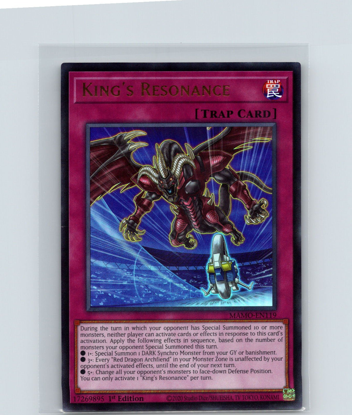 King's Resonance 1st Edition Ultra Rare Magnificent Monsters MAMO-EN119 NM