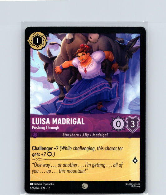 Luisa Madrigal - Pushing Through Common Wilds Unknown 62/204 NM