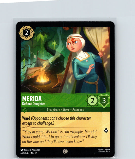 Merida - Defiant Daughter Common Wilds Unknown 69/204 NM