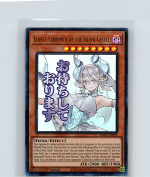 Lovely Labrynth of the Silver Castle 1st Edition Ultra Rare RA05-EN099 NM