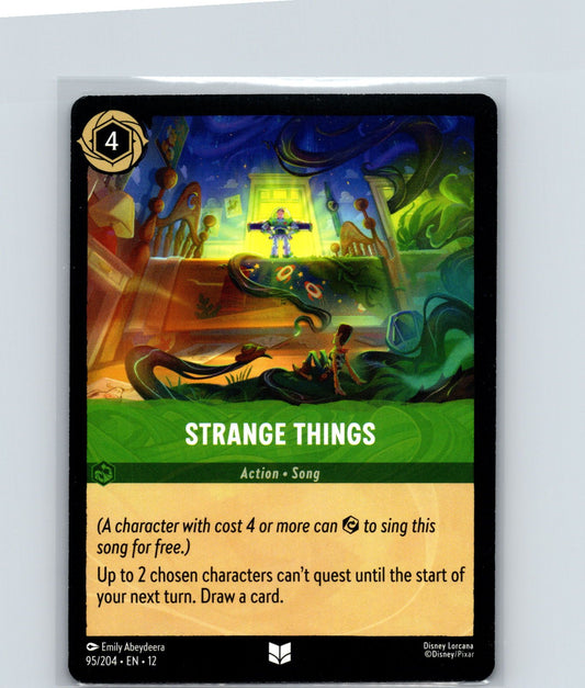 Strange Things Uncommon Wilds Unknown 95/204 NM
