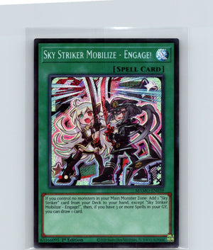 Sky Striker Mobilize - Engage! 1st Edition Ultra Rare MAMO-EN039 NM