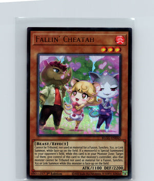 Fallin' Cheatah 1st Edition Ultra Rare  BLGG-EN045 NM