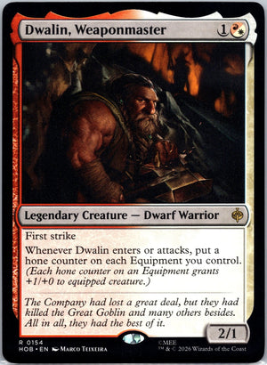 Dwalin, Weaponmaster R The Hobbit 154 NM
