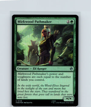 Mirkwood Pathmaker Foil U The Hobbit 129 NM