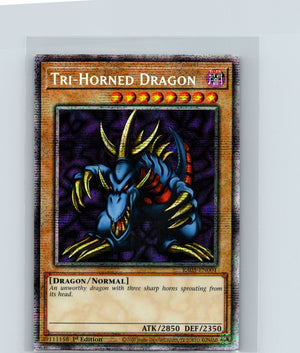 Tri-Horned Dragon Starlight Rare Rarity Collection 5 RA05-EN001 NM