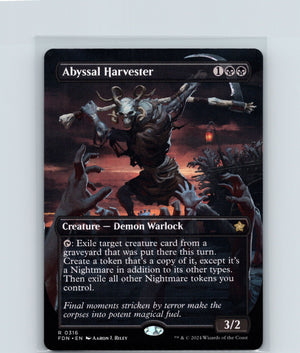 Abyssal Harvester (Borderless) R Foundations 316 NM