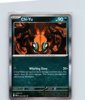 Chi-Yu Holo Rare ME05: Pitch Black 059/084 NM