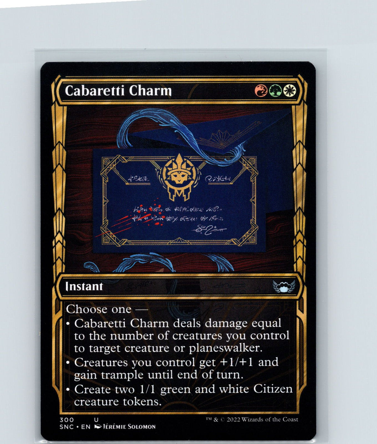 Cabaretti Charm (Showcase) U Streets of New Capenna 300 NM