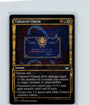 Cabaretti Charm (Showcase) U Streets of New Capenna 300 NM