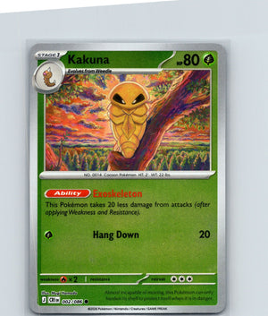 Kakuna Common ME04: Chaos Rising 002/086 NM