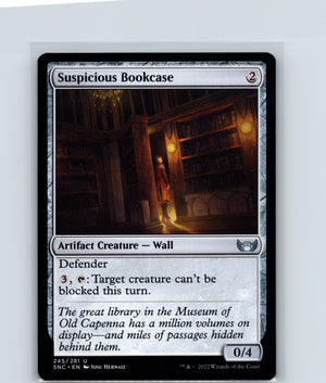 Suspicious Bookcase U Streets of New Capenna 245 NM